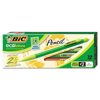 Ecolutions Mechanical Pencil, 0.7 mm, 12/DZ