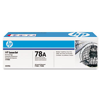 CE278A Toner, 2,100 Page-Yield, Black