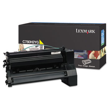 C780H2YG High-Yield Toner, 10,000 Page-Yield, Yellow