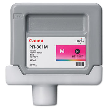 1488B001 (PFI-301M) Ink Tank, 330 mL, Magenta