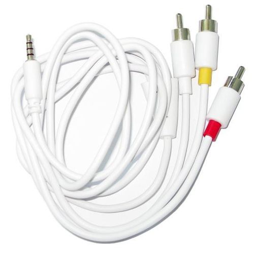 iPhone & iPod Compatible RCA AV Cable