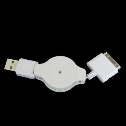 Apple iPhone & iPod Compatible Retractable Data Cable