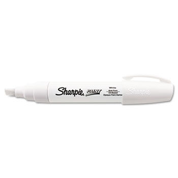 Paint Marker, Wide Point, White