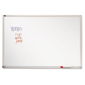 Melamine Whiteboard, Aluminum Frame, 72 x 48