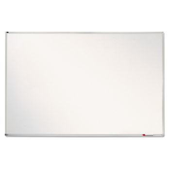 Porcelain Magnetic Whiteboard, Aluminum Frame, 6' x 4'