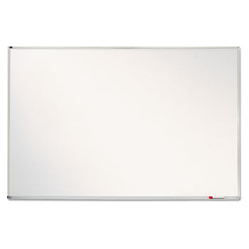 Porcelain Magnetic Whiteboard, Aluminum Frame, 144 x 48