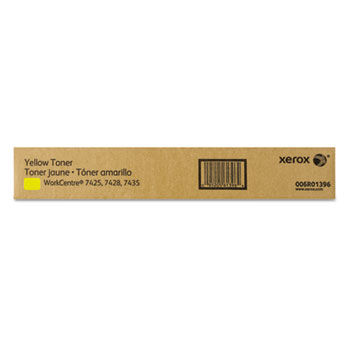 6R1396 Toner, 15,000 Page-Yield, Yellow