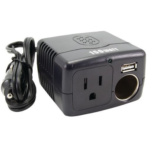 ARKON CADAU-150B 3-In-1 Deluxe Power Inverter with USB, AC & DC Ports