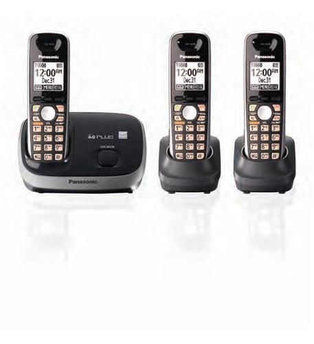 Dect 6.0+, CID, 3 HS, Rubber Grip, HSSP