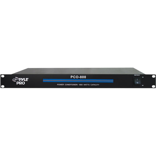 19'' Rack-Mount 1800 Watt Power Conditioner with 8 Outlets