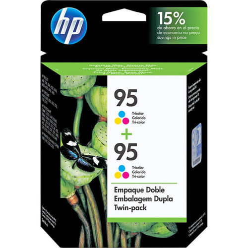 Tri-color Ink Cartridge 95 Twin Pack