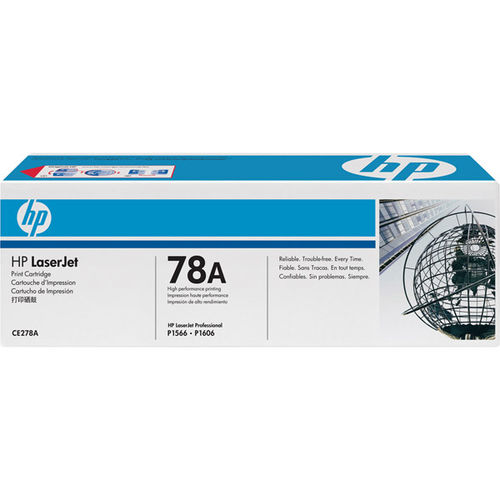 LaserJet CE278A Black Print Cartridge For P1600 Printers