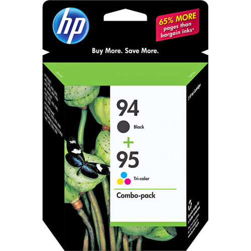 Combo Pack Tri-color and Black Ink Cartridge 95