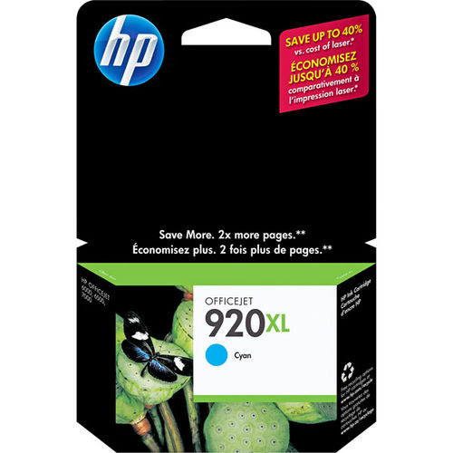 Cyan Ink Cartridge 920XL for Officejet