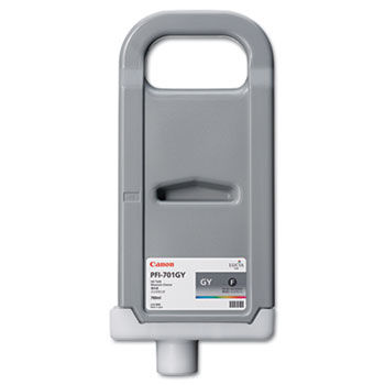 0909B001 (PFI-701) Ink Tank, 700 mL, Gray