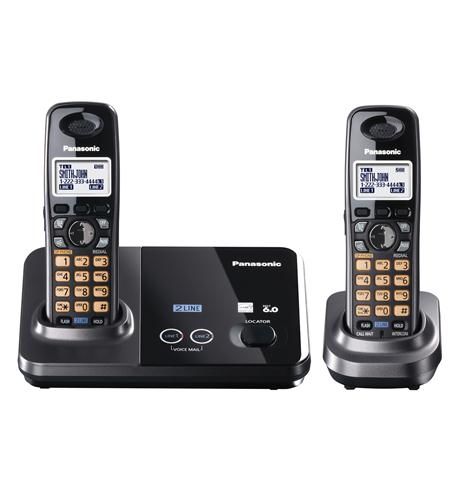 2 Line Cordless Dect 6.0, Dual HS