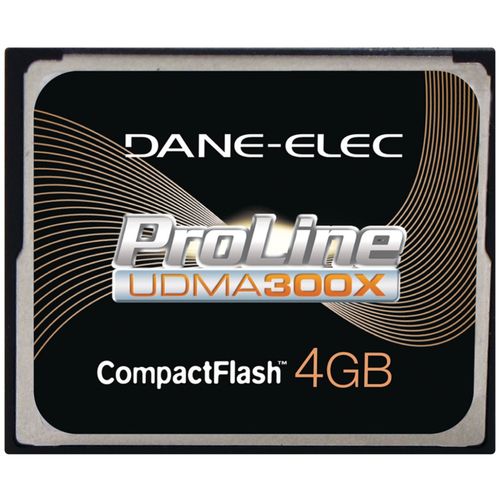 DANE-ELEC DACF3004GC High-Speed CompactFlash(R) Card (4GB)