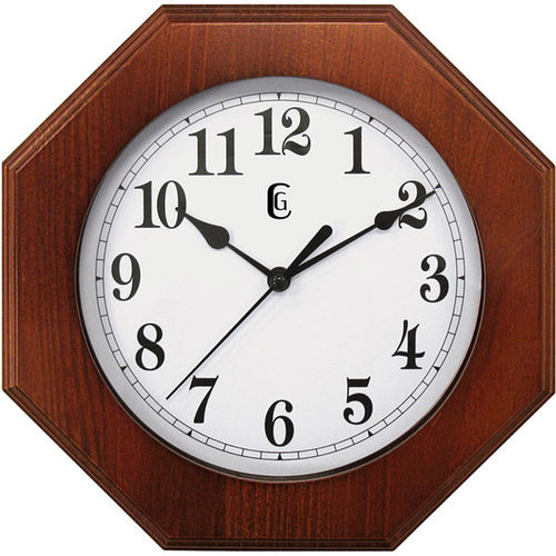 9"" x 11"" Wood Wall Clock