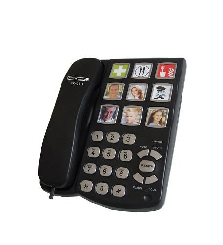 8 Key Picture Phone with 40db Handset