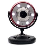 Quick 5.0 MP WebCam HD Red