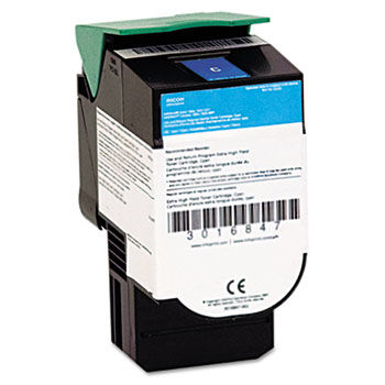 39V2431 Extra High-Yield Toner, 4,000 Page-Yield, Cyan