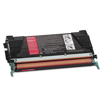 39V0312 Toner, 5000 Page-Yield, Magenta