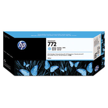 CN632A (HP772) Ink, 300mL, Light Cyan