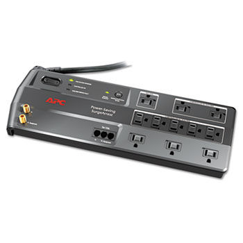 Power-Saving Performance SurgeArrest Surge Protector, 11 Outlets, 3400 J