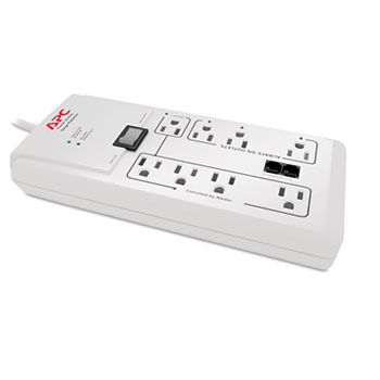 Power-Saving Home/Office SurgeArrest Protector, 8 Outlets, 2030 J