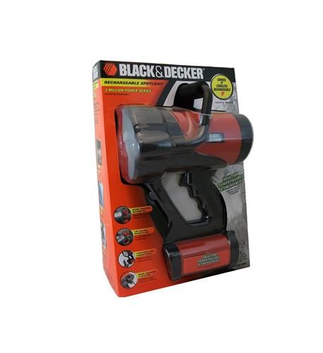 Black Decker V3 Rechargeable Spotlight