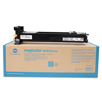 AODK431 Toner, 4,000 Page-Yield, Cyan