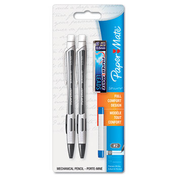 Silhouette mechanical Pencil, Black, 2 per Set