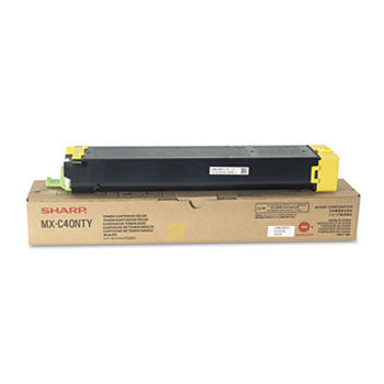 MXC40NTY Toner, 10,000 Page-Yield, Yellow