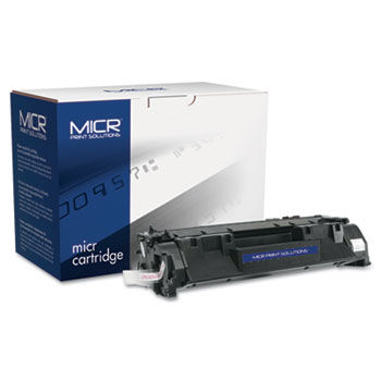 Compatible with CE505AM MICR Toner, 2,300 Page-Yield, Black