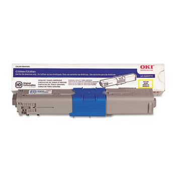 44469701 Toner, 3,000 Page-Yield, Yellow