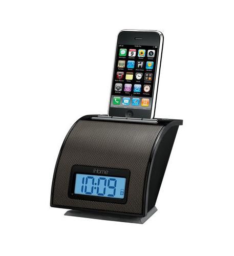 Spacesaver Alarm Clock for your iPhone