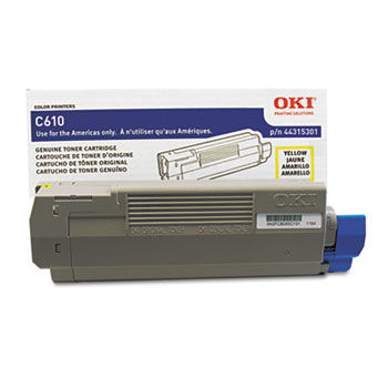 44315301 Toner, 6,000 Page-Yield, Yellow