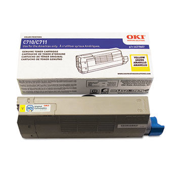 44318601 Toner, 11,500 Page-Yield, Yellow