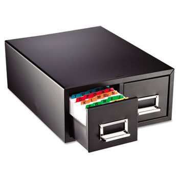 Drawer Card Cabinet Holds 3,000 4 x 6 cards, 14 1/2 x 16 x 6 1/4