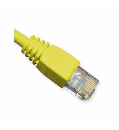 Patch Cord, CAT6 Booted, 25' - Yellow