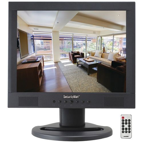 SECURITY MAN SM-1580 Professional 15"" LCD CCTV Color Monitor with Speaker