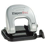 Two-Hole Punch, 20 Sheet Capacity, Black/Silver