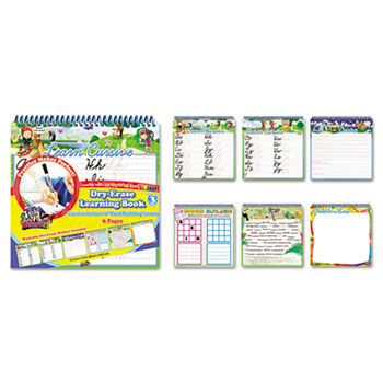 SmartDudes Printing Learning Book, Cursive, Six Pages, Grade 3 and Up