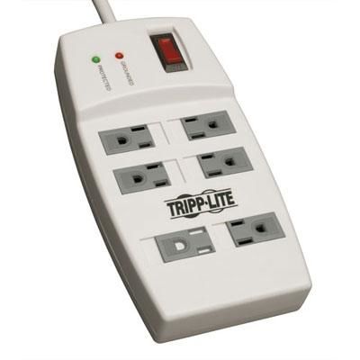 6 Outlet 540J Surge 4 ft cord