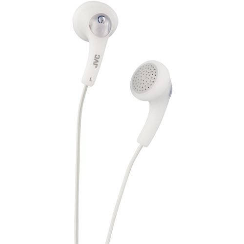 JVC HAF150W GUMY EARBUDS (COCONUT WHITE)