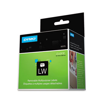 Multipurpose Labels, 2 x 2 5/16, White, 250/Box