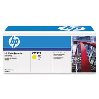 CE272A Toner, 15000 Page-Yield, Yellow