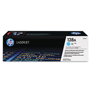 CE321A Toner, 1,300 Page-Yield, Cyan