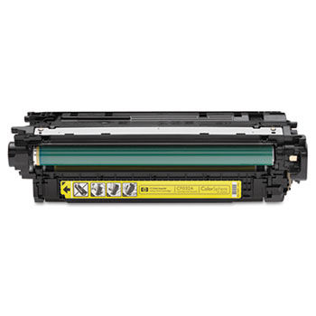 CF032A Toner, 12500 Page-Yield, Yellow