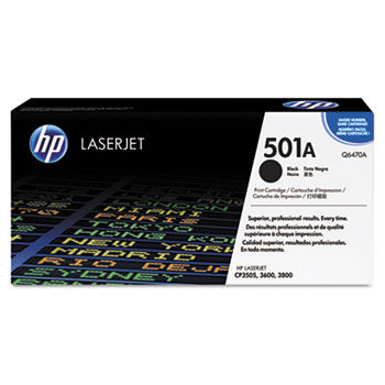 Q6470AG Government Smart Toner, 6,000 Page-Yield, Black